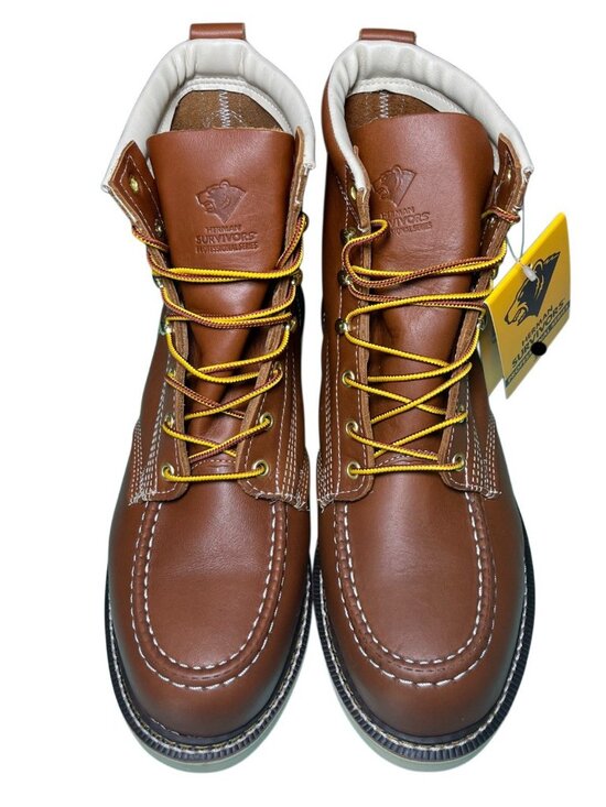 Herman Survivors Work Boots Men\'s 11 M Leather Backhaul Electrical Protection main image 12